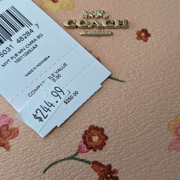 Coach Mystical Print Smooth Leather Mini Camera Bag Nwt❤ - Picture 4 of 11